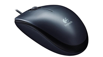 LOGITECH Corded Mouse M90 - EER2 - GREY - 910-001794